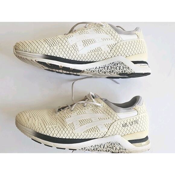 ASICS GEL-LYTE FLUIDRIDE 'White/Black' MEN'S SIZE 12 - Picture 4 of 9